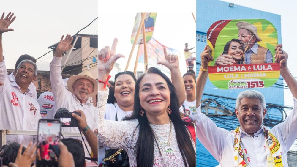 Moema Gramacho participa de caminhada com Lula na Liberdade e reforça: “Quero estar em Brasília para ajudar o presidente”
